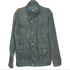 Kane & Unke Military Style Utility Jean Jacket